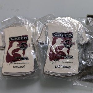 Creed hard Rock Cafe pins